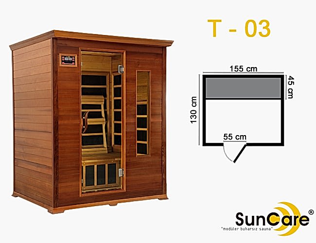 SunCare Sauna - T-03 Luxury